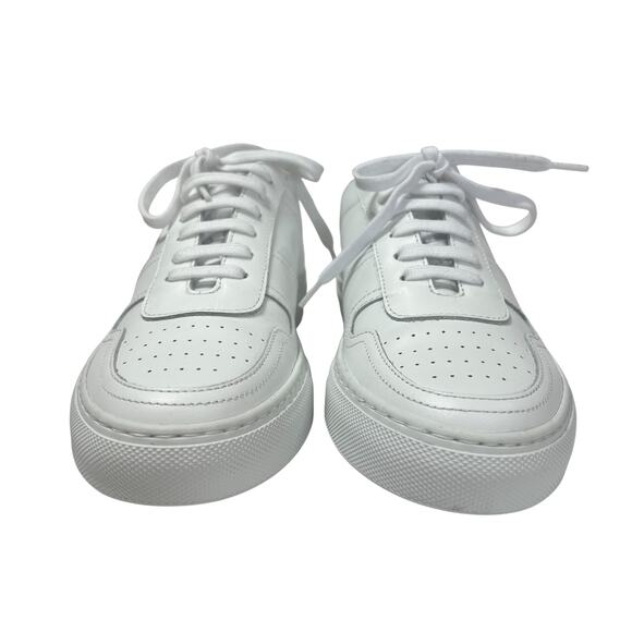 NEW Common Projects BBALL Low Top Sneakers White Shoes 3864 WOMAN EU 37 US 6.5 - Picture 9 of 14